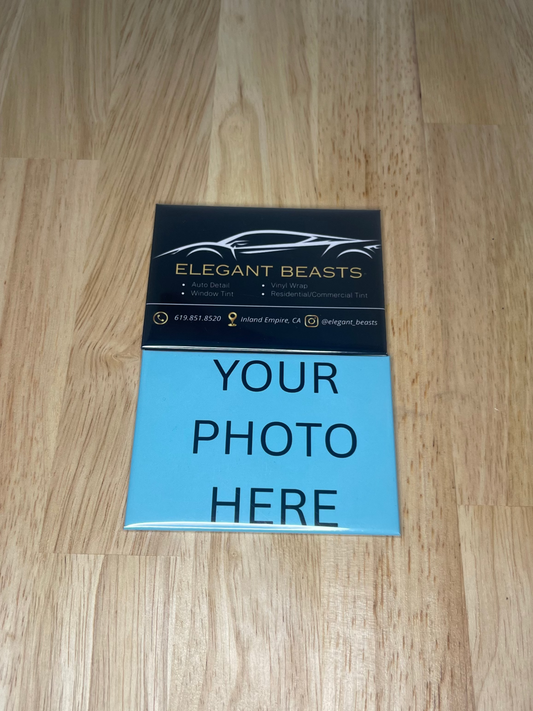 3.5"x2.5" Custom Photo Magnets