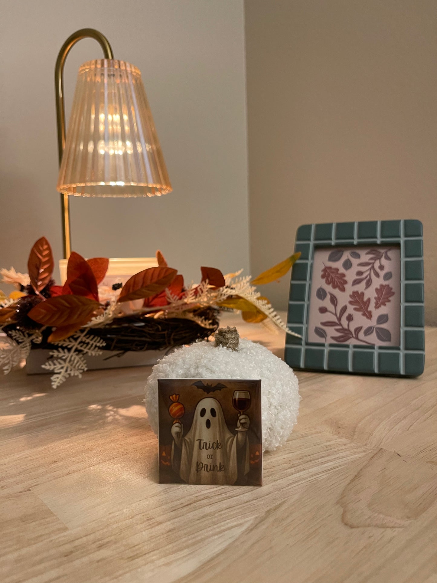2"x2" Trick or Drink Magnet